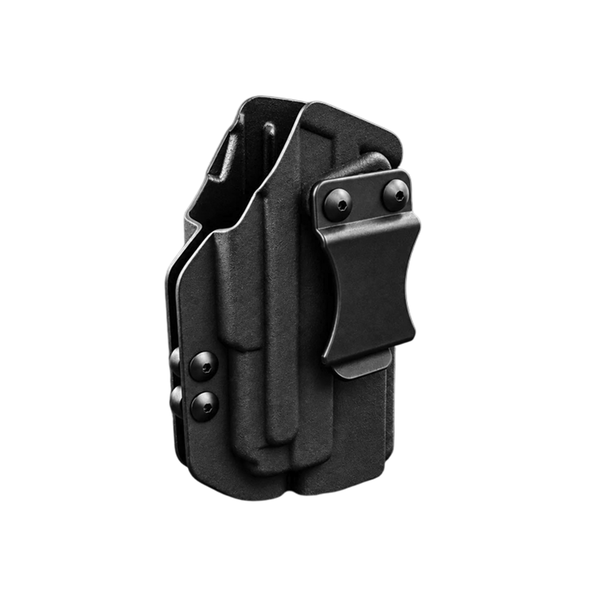 Black AEROSHOT HL1 right-hand light-bearing IWB holster for GAL-B